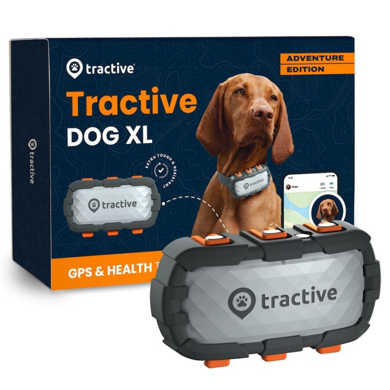Tractive GPS DOG XL Adventure Edition nyomkövető kutyák számára Tractive GPS DOG XL Adventure Edition nyomkövető kutyák számára