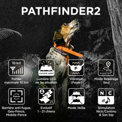 Dogtra Pathfinder 2 elektronikus kiképző nyakörv GPS-szel